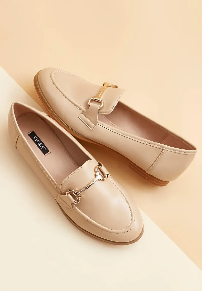 Beżowe Mokasyny Sakina