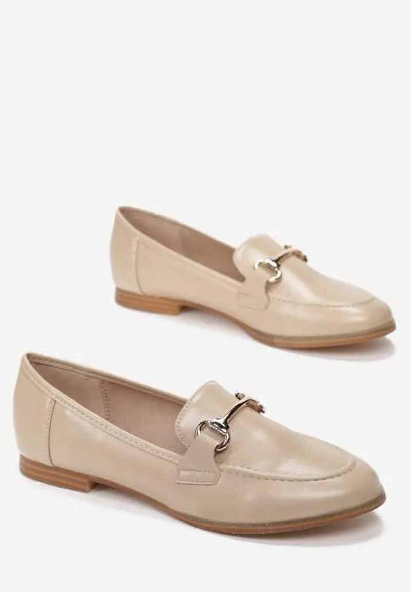 Beżowe Mokasyny Sakina