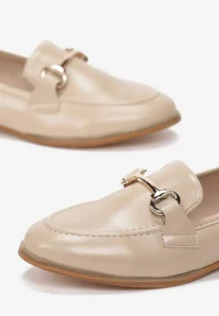 Beżowe Mokasyny Sakina