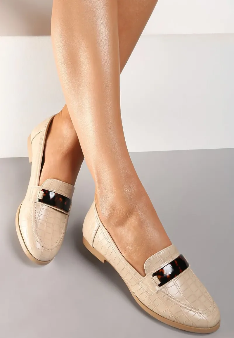 Beżowe Mokasyny Tonya