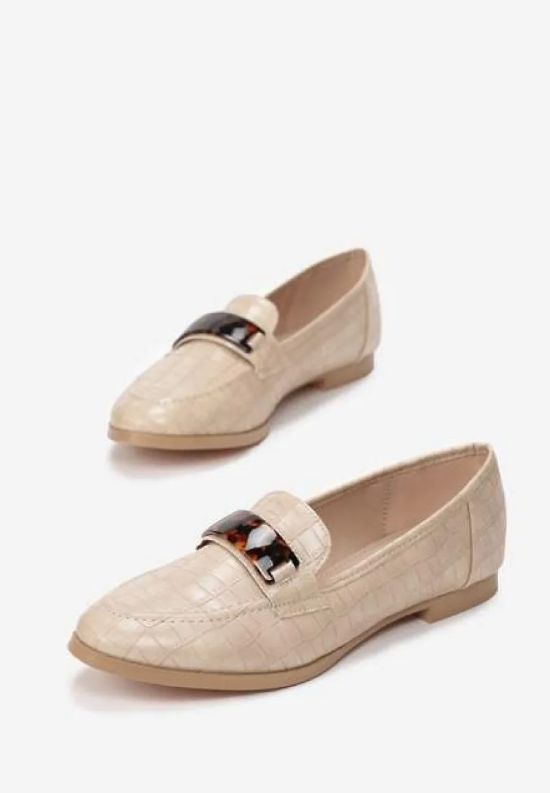 Beżowe Mokasyny Tonya