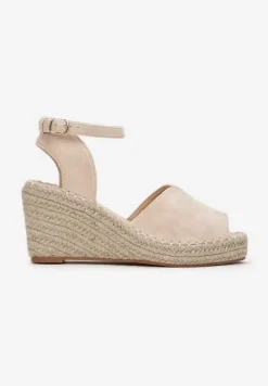 Beżowe Sandały Aririth