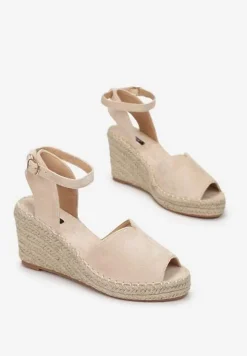Beżowe Sandały Aririth