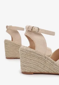 Beżowe Sandały Aririth