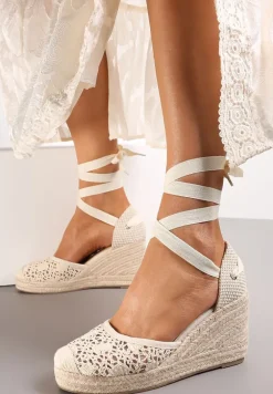 Beżowe Sandały Jennileh