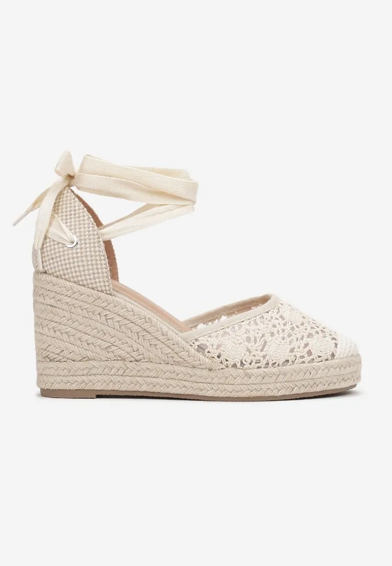 Beżowe Sandały Jennileh