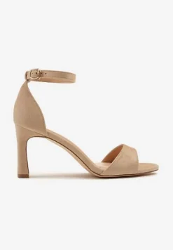 Beżowe Sandały Vices na Szpilce w Klasycznym Stylu Nitressa