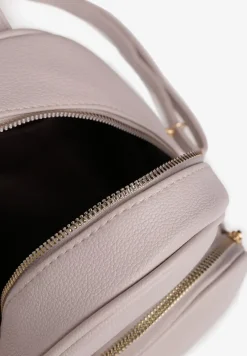 Beżowy Casualowy Plecak z Regulowanymi Odpinanymi Paskami Nelarise