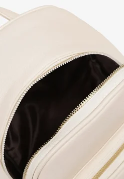 Beżowy Miejski Plecak z Szelkami z Możliwością Odpięcia Milessa