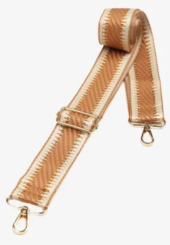 Beżowy Pasek Regulowany do Torebki Saralya