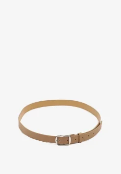 Beżowy Pasek z Ozdobną Klamrą Filariela
