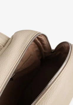 Beżowy Plecak Ozdobiony Napisem Nillamea