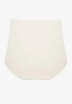 Biała Bezszwowa Bielizna modelująca Majtki High Waist Falawena