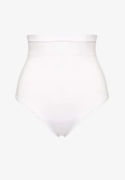 Biała Bielizna modelująca Majtki Stringi High Waist Avalivia