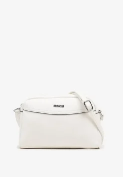 Biała Klasyczna Torebka Listonoszka Genselle