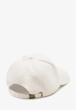 Biała Regulowana Czapka z Daszkiem z Bawełny Taniritia