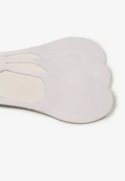 Białe Bambusowe Skarpety 3-pack o Kroju Stopek Tilarenne