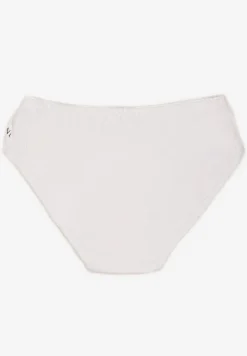 Białe Bawełniane Majtki Figi z Napisami Zeiala