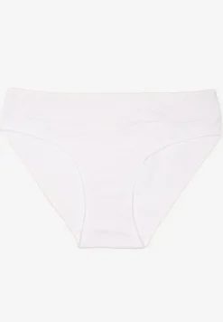 Białe Bawełniane Majtki o Kroju Fig Conevia