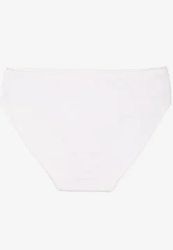 Białe Bawełniane Majtki o Kroju Fig Conevia