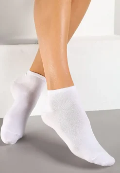 Białe Bawełniane Skarpety Stopki 3-Pack Venandrella