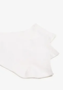 Białe Bawełniane Skarpety Stopki 3-Pack Venandrella