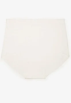 Białe Bezszwowe Majtki High Waist Navorila