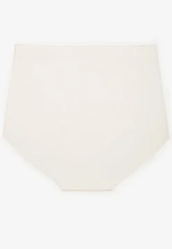 Białe Bezszwowe Majtki High Waist Navorila