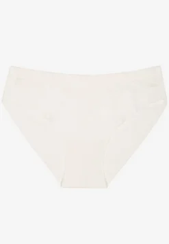 Białe Majtki Bezszwowe Ozdobione Geometrycznym Wzorem Navlinne