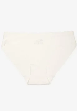 Białe Majtki Bezszwowe Typu Figi Lavenias