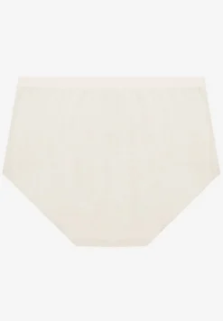 Białe Majtki Bezszwowe z Siateczki Koladira