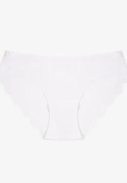 Białe Majtki Figi o Bezszwowym Wykończeniu Dolitia