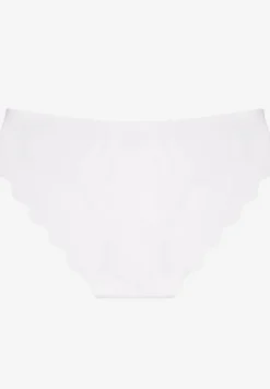 Białe Majtki Figi o Bezszwowym Wykończeniu Dolitia