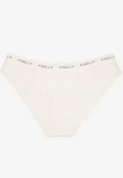 Białe Majtki Figi z Bawełny Ozdobione Napisami Resivia