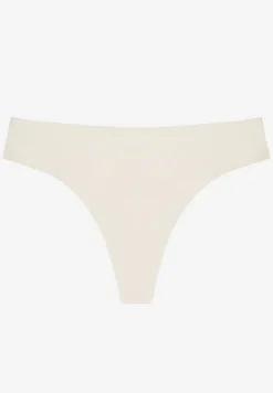 Białe Majtki o Kroju Stringów Bezszwowe Keliola