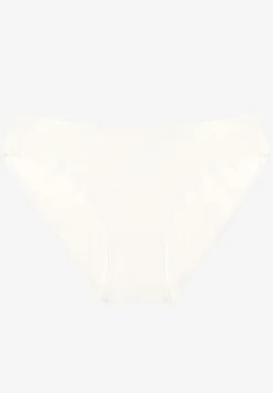 Białe Majtki Typu Figi z Bawełny Silomena