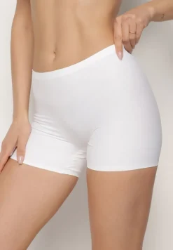 Białe Majtki Typu Szorty Savineira