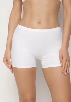 Białe Majtki Typu Szorty Savineira