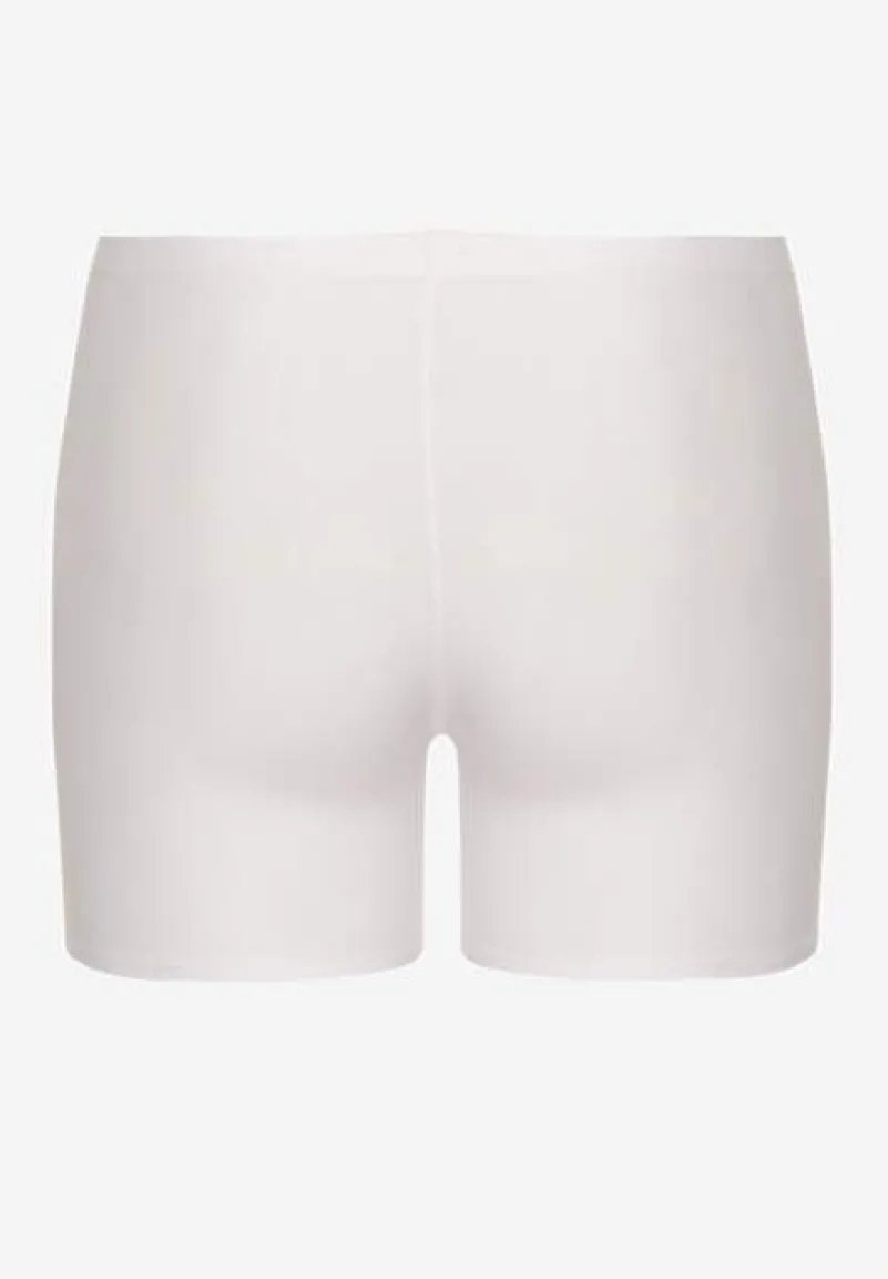 Białe Majtki Typu Szorty Savineira