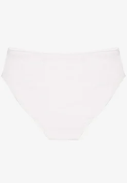 Białe Majtki z Bawełny Figi Ozdobione Koronką Talirinae