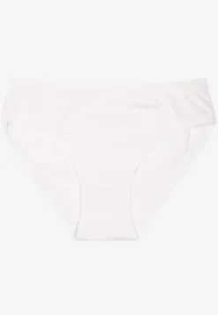Białe Majtki z Bawełny Typu Figi Afitia