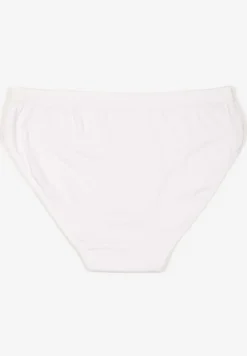 Białe Majtki z Bawełny Typu Figi Afitia