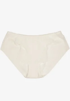 Białe Majtki z Elastycznej Bawełny Figi Parizelle