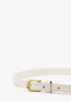 Biały Pasek Ozdobiony Klamrą Reveanna