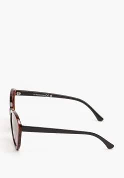 Brązowe Okulary Przeciwsłoneczne z Filtrem UV ze Szkłami Ombre Taseldi