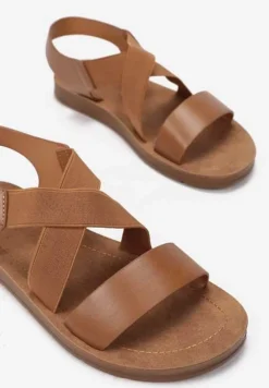 Brązowe Sandały Adea