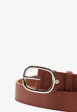 Brązowy Pasek Ozdobiony Zaokrągloną Klamrą Pumea