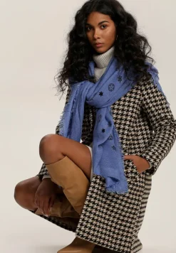 Ciemnoniebieski Szalik Juliana