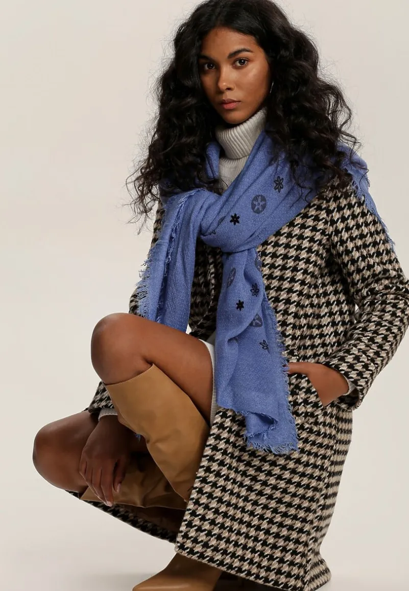 Ciemnoniebieski Szalik Juliana