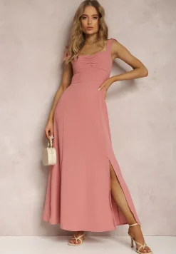 Ciemnoróżowa Sukienka Argomeda